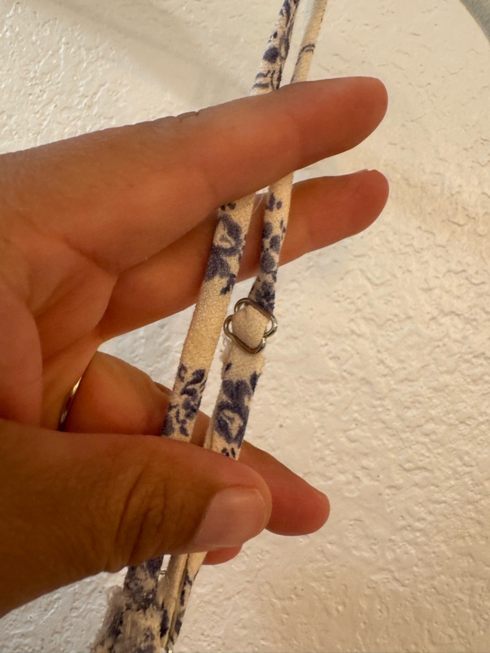 Reformation Crimini Blue and White Floral  Midi Dress with Side Slit - Picture 9 of 12